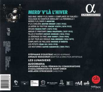 CD Stéphanie d'Oustrac: Merd' V'Là L'Hiver – Complaintes Des Gens De Rue