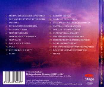 CD Wolfgang Adenberg: Anastasia - Das Broadway Musical DIGI