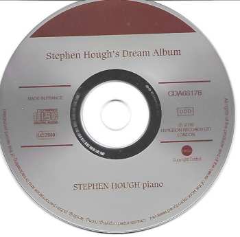 CD Stephen Hough: Stephen Hough's Dream Album