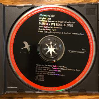 2CD Stephen Sondheim: Merrily We Roll Along