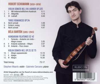 CD Robert Schumann: Bartók & Schumann