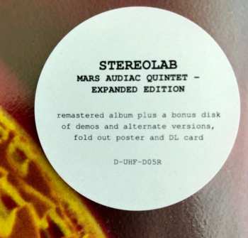 3LP Stereolab: Mars Audiac Quintet