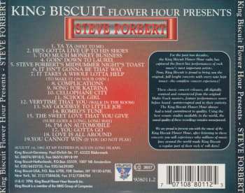 CD Steve Forbert: King Biscuit Flower Hour Presents - Steve Forbert