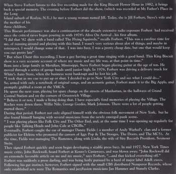 CD Steve Forbert: King Biscuit Flower Hour Presents - Steve Forbert