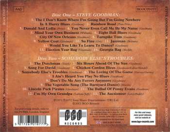 2CD Steve Goodman: Steve Goodman / Somebody Else's Troubles