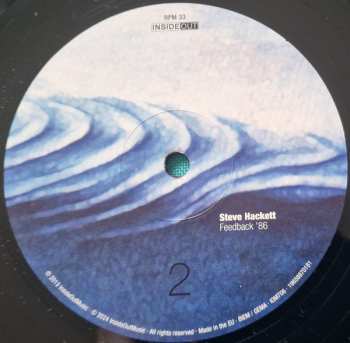 LP Steve Hackett: Feedback '86