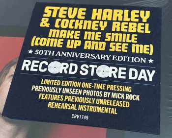SP Steve Harley & Cockney Rebel: Make Me Smile (Come Up And See Me) LTD