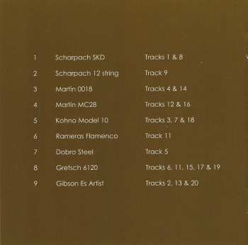 CD Steve Howe: Motif, Volume 1