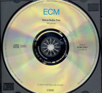 CD Steve Kuhn Trio: Wisteria