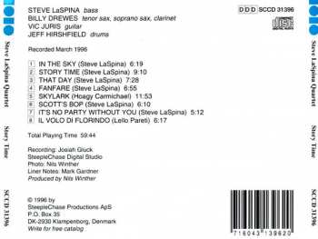 CD Steve LaSpina Quartet: Story Time