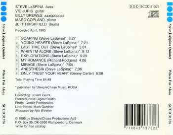 CD Steve LaSpina Quintet: When I'm Alone