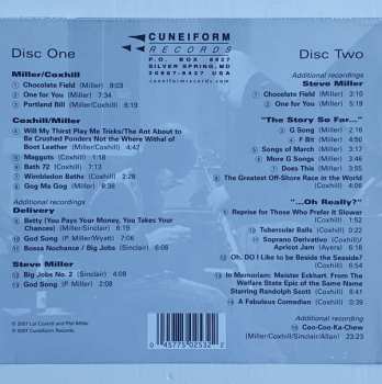 2CD Lol Coxhill: Miller/Coxhill Coxhill/Miller  "The Story So Far..." "...Oh Really?"