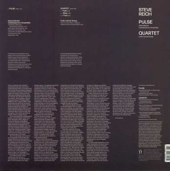LP Steve Reich: Pulse / Quartet