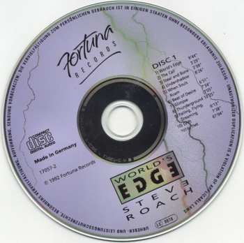 2CD Steve Roach: World's Edge