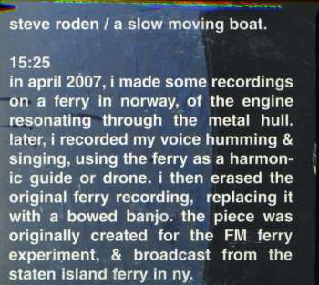 7CD/Box Set Steve Roden: A Thousand Breathing Forms (2003-2008)