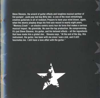 CD Steve Stevens: Memory Crash