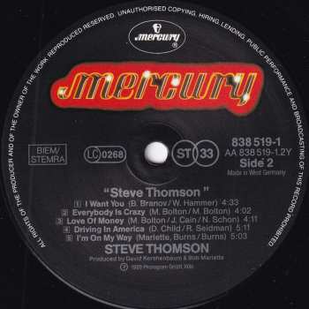 LP Steve Thomson: Steve Thomson