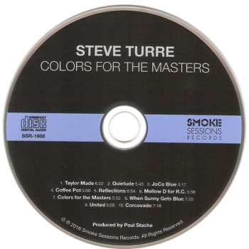 CD Steve Turre: Colors For The Masters