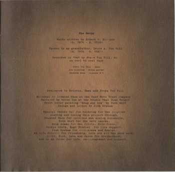 CD Steve Von Till: If I Should Fall To The Field