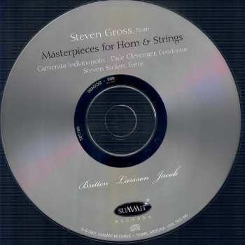 CD Benjamin Britten: Masterpieces For Horn & Strings