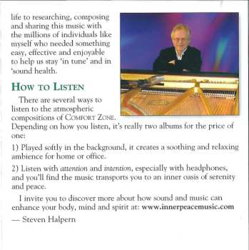CD Steven Halpern: Comfort Zone