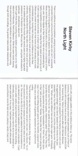 CD Steven Kirby: North Light