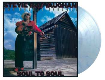 LP Stevie Ray Vaughan & Double Trouble: Soul To Soul (180g) (limited Numbered Edition) (blue Marbled Vinyl)