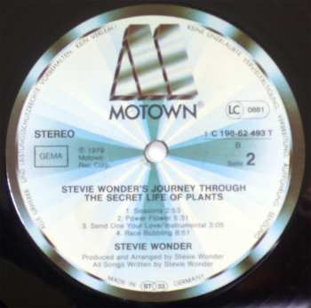 2LP Stevie Wonder: Journey Through The Secret Life Of Plants