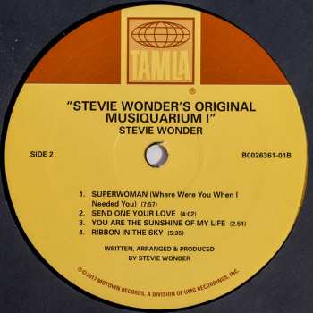 2LP Stevie Wonder: Original Musiquarium I