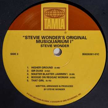 2LP Stevie Wonder: Original Musiquarium I