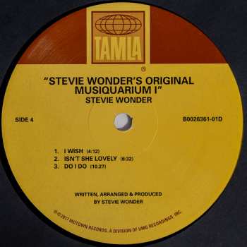 2LP Stevie Wonder: Original Musiquarium I