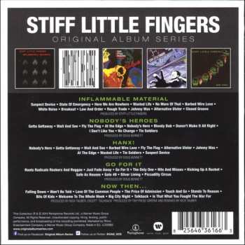 5CD/Box Set Stiff Little Fingers: Original Album Series