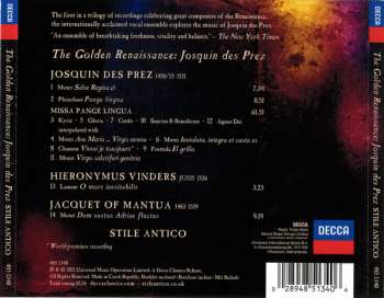 CD Josquin Des Prés: Josquin Des Prez