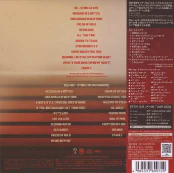 CD/Blu-ray Sting: 3.0 Live (Japanese Tour Edition)