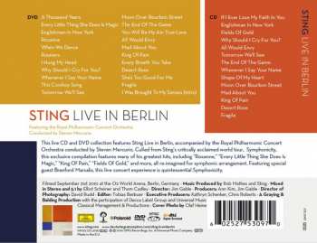 CD/DVD Sting: Live In Berlin