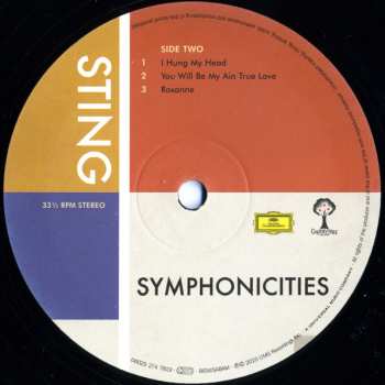 2LP Sting: Symphonicities