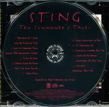 CD Sting: Ten Summoner's Tales
