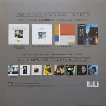 5LP/Box Set Sting: The Studio Collection: Volume II