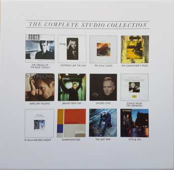 5LP/Box Set Sting: The Studio Collection: Volume II