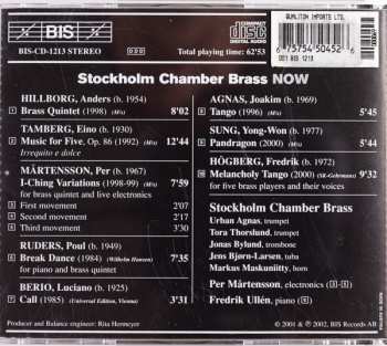 CD Stockholm Chamber Brass: Now