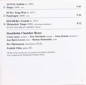 CD Stockholm Chamber Brass: Now