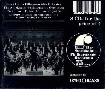 8CD Stockholms Filharmoniska Orkester: Stockholms Filharmoniska Orkester 75 År - 1914 - 1989 = Stockholm Philharmonic Orchestra 75 Years - 1914-19891989