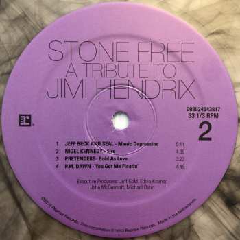 2LP Various: Stone Free (A Tribute To Jimi Hendrix) LTD | CLR