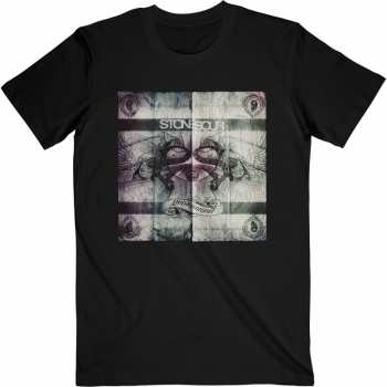 Merch Stone Sour: Tričko Audio Secrecy Square  S
