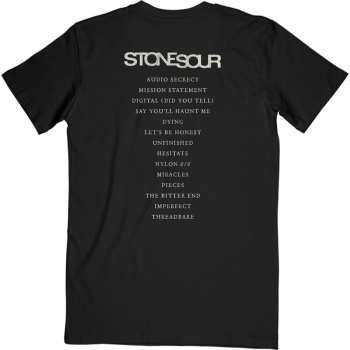Merch Stone Sour: Tričko Audio Secrecy Square  S