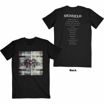 Merch Stone Sour: Tričko Audio Secrecy Square  S