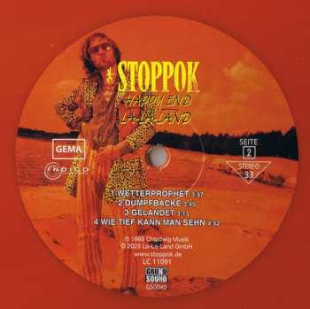 2LP Stoppok: Happy End Im La-La-Land LTD | CLR