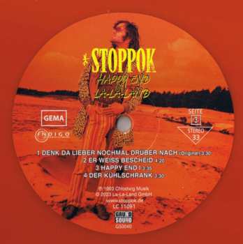 2LP Stoppok: Happy End Im La-La-Land LTD | CLR
