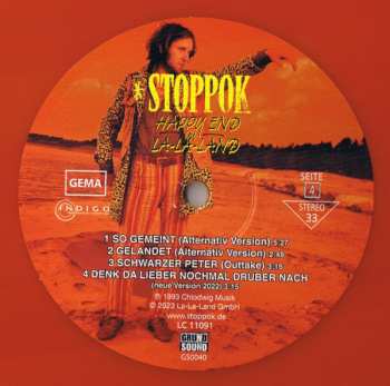 2LP Stoppok: Happy End Im La-La-Land LTD | CLR