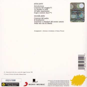 CD Fabrizio De André: Storia Di Un Impiegato LTD | NUM